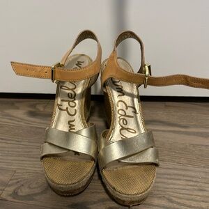 Sam Edelman wedge sandals size 9.5